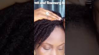 fenugreek and Rosemary grew my hair faster before &after result subscribe