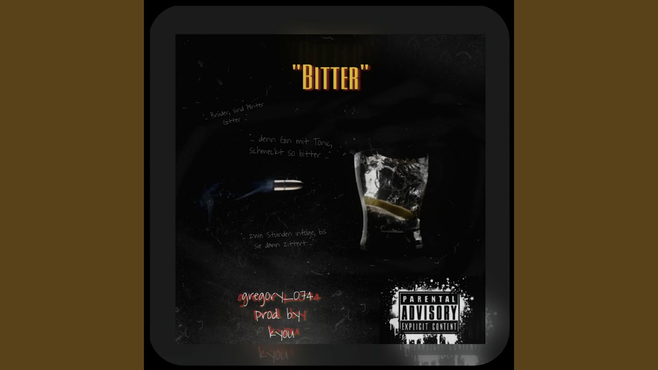 Watch Bitter on YouTube Watch Bitter on YouTube