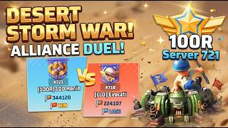 "Friendly" Desert Storm | 100R (#721) vs LLD (#718) | #lastwarsurvivalgame