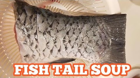FISH TAIL SOUP OR GRASS CARP TAIL SOUP #chinesefood #chinesesoup  #tipsforbeginners #ofwhongkong