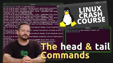 Linux Crash Course - The head and tail Commands