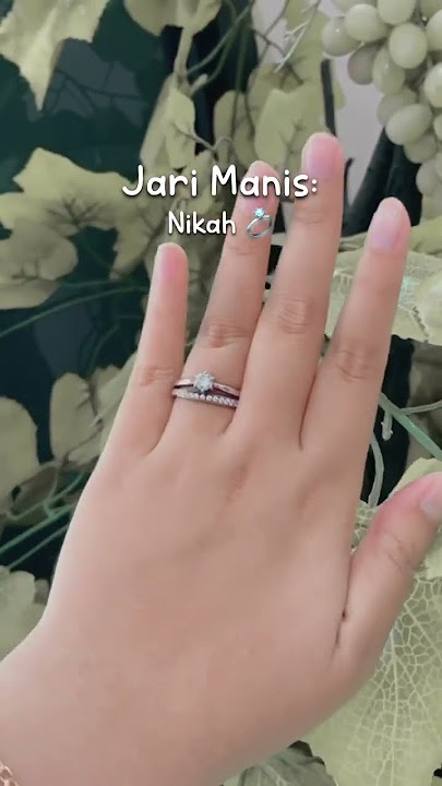 Banyak yang belom tau arti penempatan cincin di jari, jangan sampe salah ya