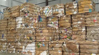 Occ Paper Hydraulic Baler Machine
