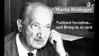 Martin Heidegger, Lecture 3: National Socialism... and Being-in as such