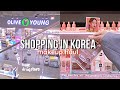 Shopping in Korea Vlog 🌷 makeup & skincare haul 😊 huge korean makeup store!