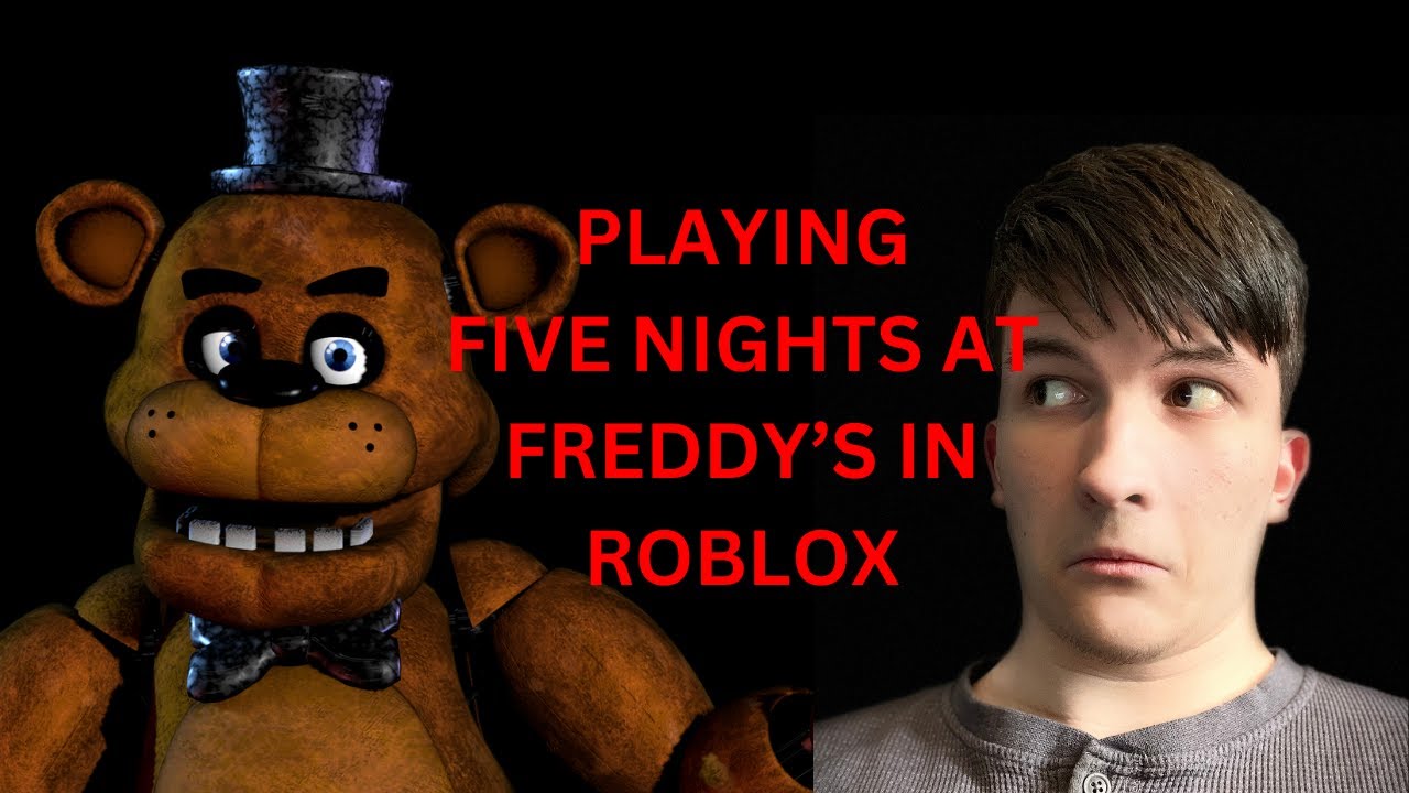 I play Five nights at Freddy's in Roblox - YouTube