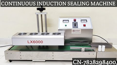 Fully Automatic Induction Capping Machine !! Induction Wed Machine