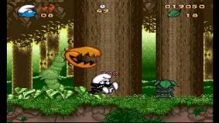 The Smurfs Snes Walkthrough Act 4 Black Forest screenshot 2