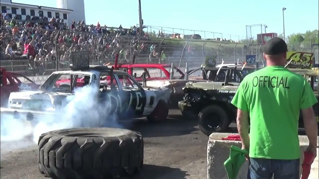Marshfield Speedway Demo Derby May 20th 2023 YouTube