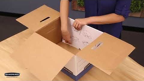 Assembling your Bankers Box R Kive® File Box