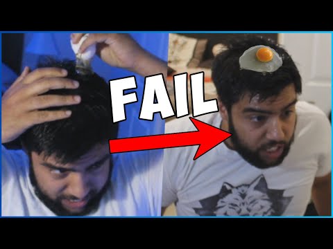 I cracked an Egg on my head on stream...