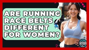 Are Running Race Belts Different For Women? - Running Beyond Limits