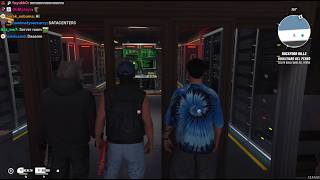 X Gets Excited After Finding Hidden Datacenter to Heist - NoPixel V