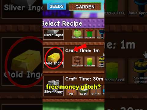 HOW TO BECOME RICH IN GAG Growagarden Roblox Birdtrend Shorts