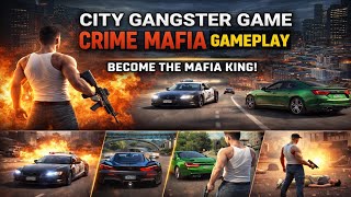 City Gangster Game Crime Mafia Gameplay | Open World Gangster Missions screenshot 5