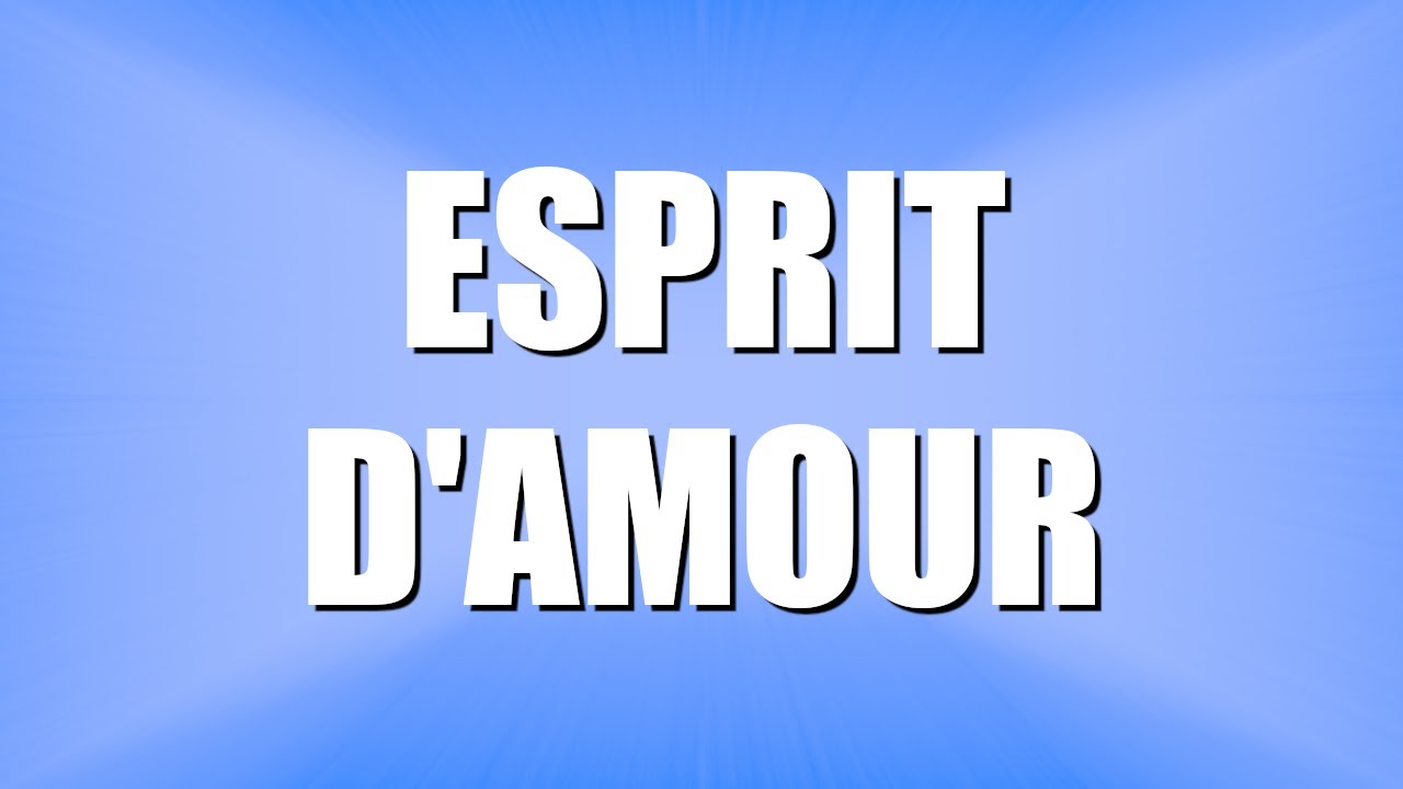 Esprit d'amour Esprit de lumière (CATHOLIC SHEET MUSIC, LYRICS & GUITAR ...