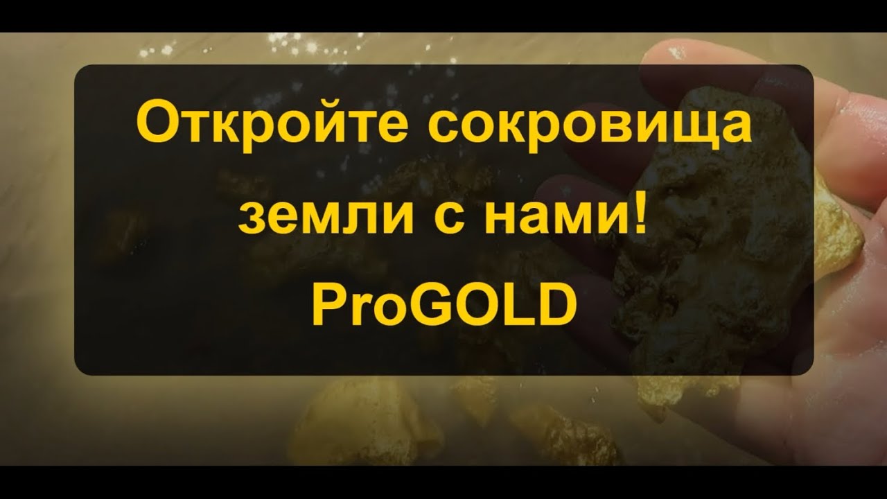 Открой сокровища Земли! ProGOLD