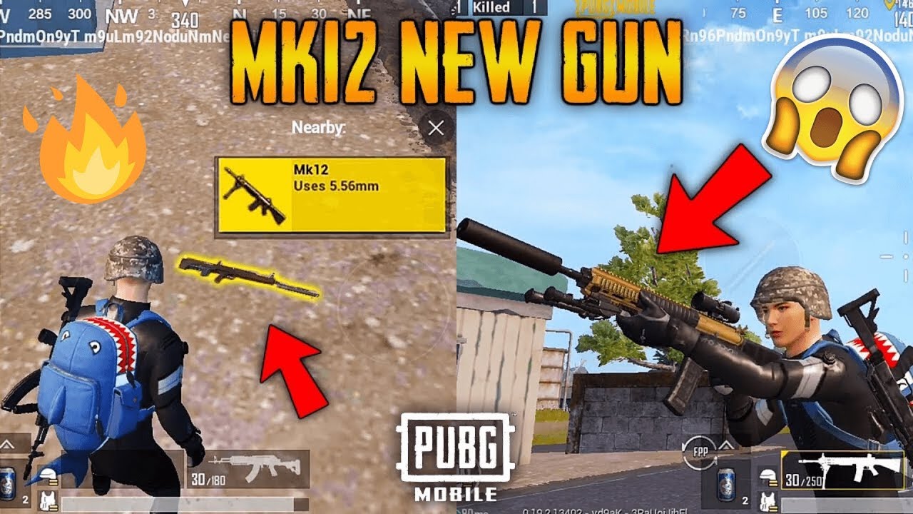 PUBG MOBILE MK12 NEW GUN COMING + NEW EXTENDED BARREL | MK12 UPCOMING GUN IN GLOBAL BETA 0.19.2 !