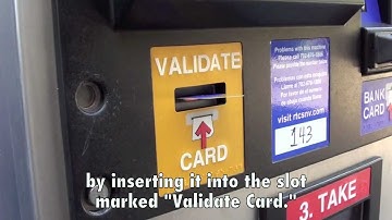 How To Use The RTC Ticket Vending Machine (TVM)