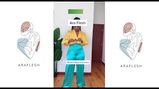 Traveler & Style Maven Tenicka B. In Araflesh - Wedding Dress Bra, Tape, Breast Tape, Bra Tape