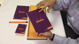 Rhodia First Look: Color Treasure Box