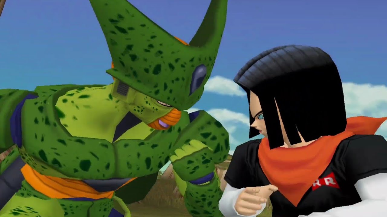 Прохождение Dragon Ball Z Budokai, часть 10, история с Селлом.