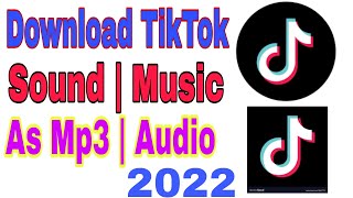 How to download tik tok background music as mp3 | Download tiktok sound in mp3 | screenshot 4