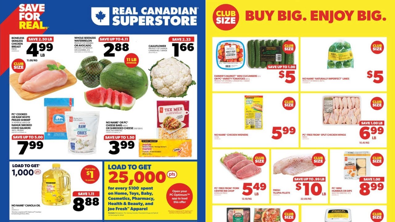 Real Canadian Superstore Flyer Canada 🇨🇦 | August 17 - August 23