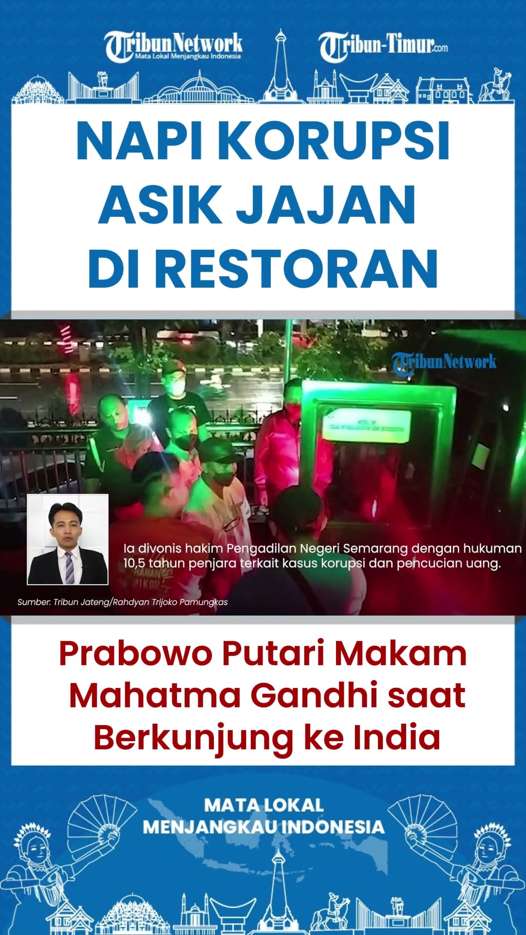 SHORT Napi Korupsi Ketahuan Makan Enak di Restoran, Kini Dijebloskan ke Nusakambangan!