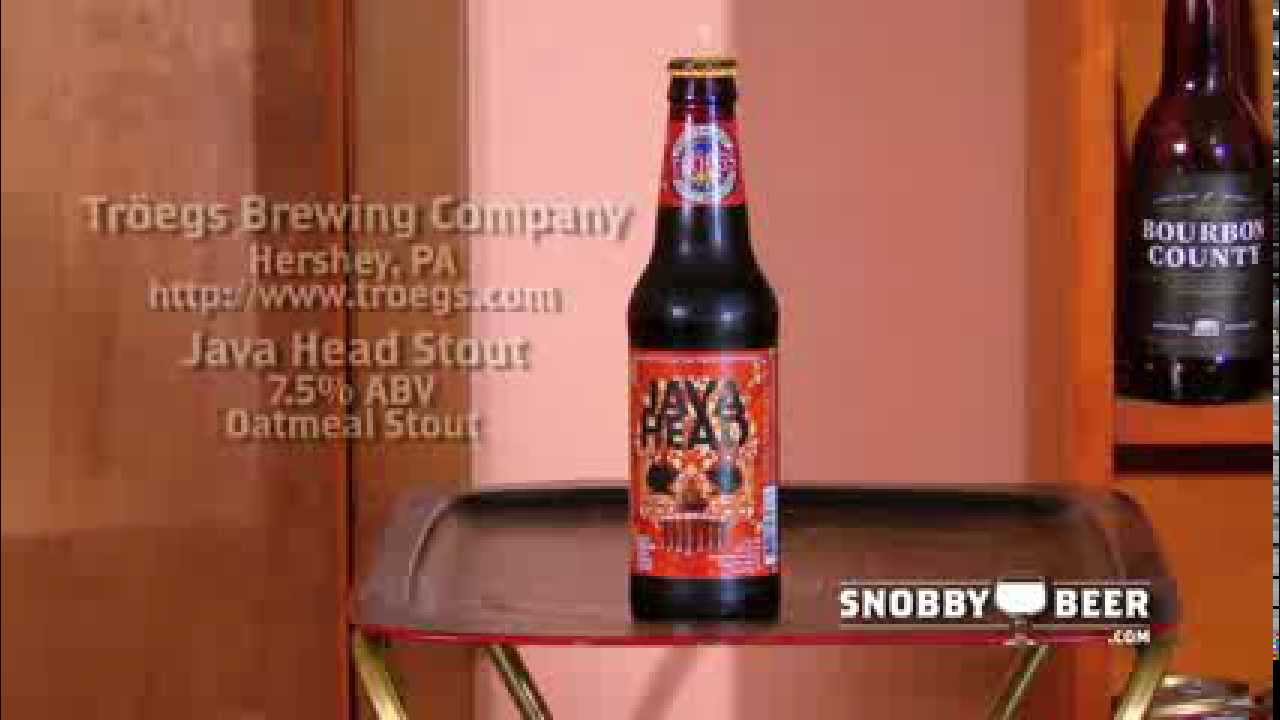 Java Head Beer Troegs Java Head Stout - Snobby Beer Reviews - YouTube