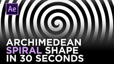 Spiral Animation • After Effects Tutorial with Expressions (Easy)