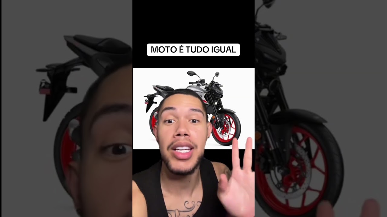 MOTOS SÃO TODAS IGUAIS #motos #igual #noticias #honda