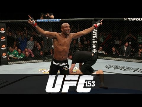 UFC 153: Anderson Silva Pre-Fight Interview