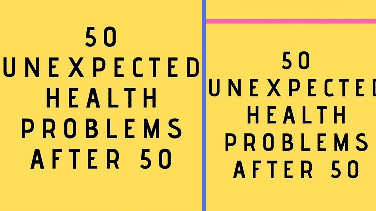 Health Problems After 50 years old, Health Problems, health, mens