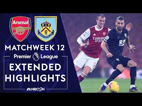 Arsenal v. Burnley | PREMIER LEAGUE HIGHLIGHTS | 12/13/2020 | NBC Sports