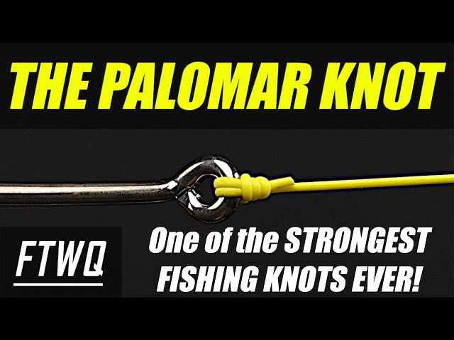 Fishing Knots: Palomar Knot - One of the STRONGEST Fishing Knots ever! 