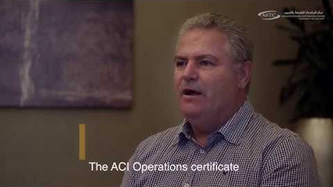 ACI Operations Certificate