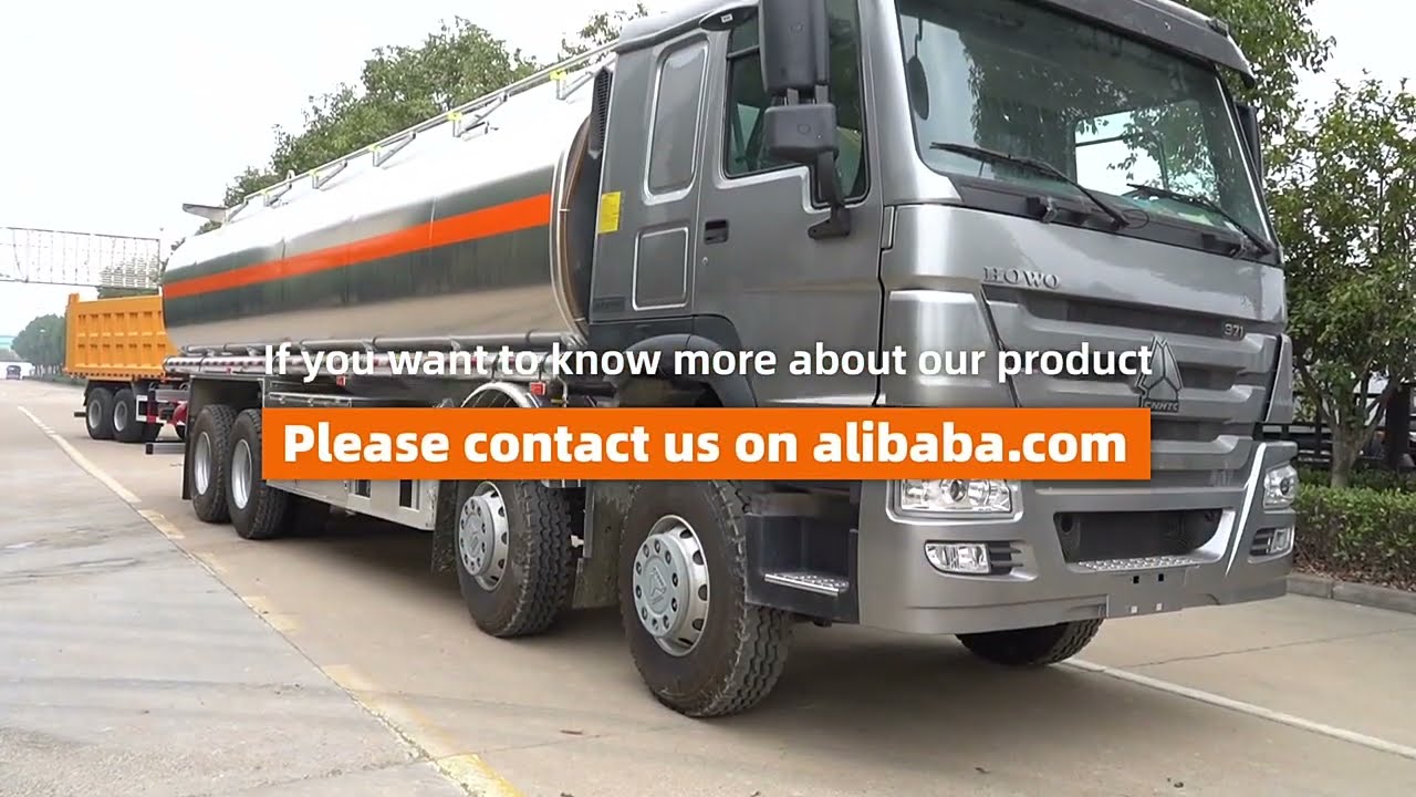 HOWO 8x4 30cbm fuel tank truck !