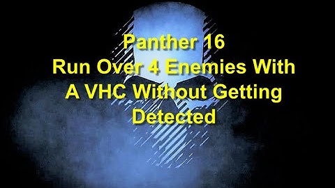 Ghost Recon Breakpoint : Panther Rank 16 : Run Over 4 Enemies With A VHC Without Getting Detected