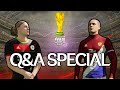 Q&A SPECIAL! | Russia vs Germany | 3rd Place Playoff | Celebrity FIFA World Cup