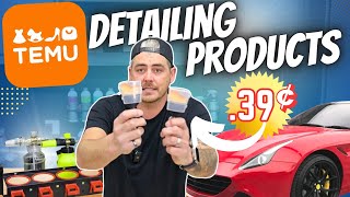 Best DETAILING PRODUCTS from TEMU | Budget Car Detailing Supplies