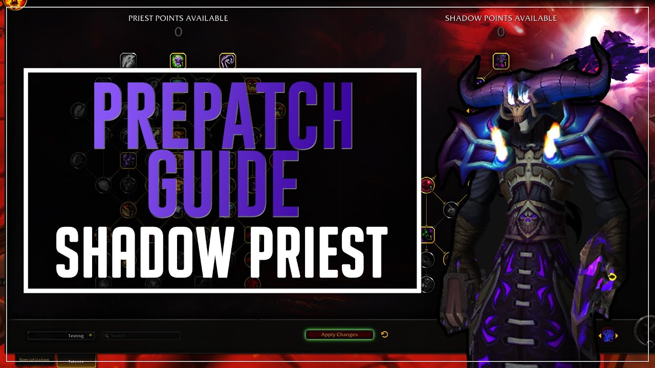 Shadow Priest Survival Guide Dragonflight PrePatch YouTube
