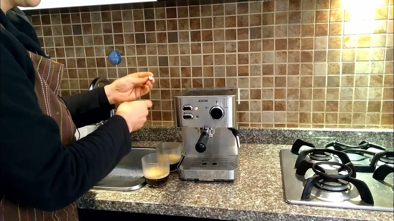 Aicok espresso and capuccino maker How to use YouTube