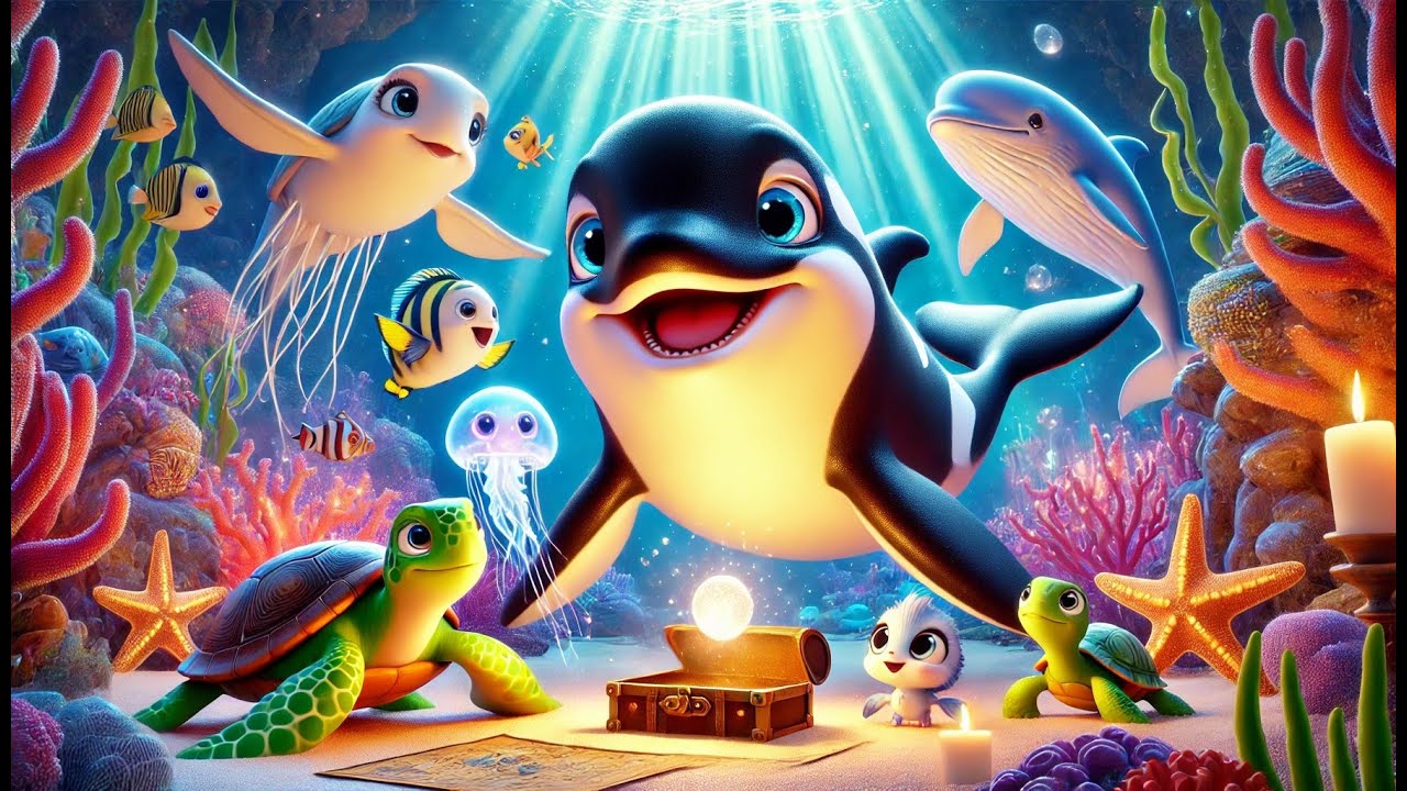 Shell Orca Olly the Orca and the Mystery of the Glowing Shell! - YouTube