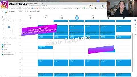 Calendar Management Walkthrough For Virtual Assistants