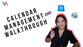 Calendar Management Walkthrough For Virtual Assistants