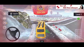 Real Coach Bus Simulator 3D - Bus Offroad Games 2026 - Bus Game Video Andriod Gameplay