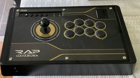 My first fight stick mod! - Hori RAP N Hayabusa