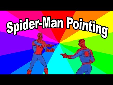 Spider-Man Pointing At Spider Man Meme - Which spiderman is real and which is the imposter? @BehindTheMeme