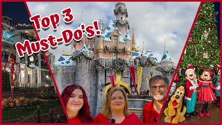 Top 3 Must-Do's at Disneyland Park during the Holiday Season